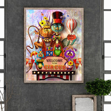 Load image into Gallery viewer, Diamond Painting - Full Round - Family circus (40*50CM)