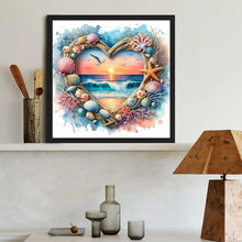 Load image into Gallery viewer, Diamond Painting - Full Round - Love ocean (40*40CM)