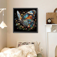 Load image into Gallery viewer, Diamond Painting - Full Round - Flower butterfly (30*30CM)