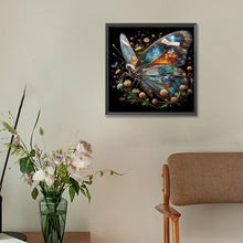 Load image into Gallery viewer, Diamond Painting - Full Round - Flower butterfly (30*30CM)
