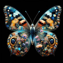 Load image into Gallery viewer, Diamond Painting - Full Round - Flower butterfly (30*30CM)
