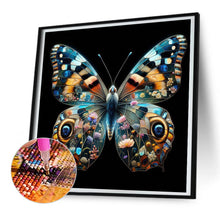 Load image into Gallery viewer, Diamond Painting - Full Round - Flower butterfly (30*30CM)