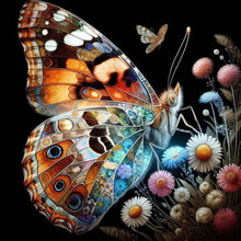 Load image into Gallery viewer, Diamond Painting - Full Round - Flower butterfly (30*30CM)