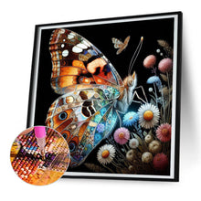 Load image into Gallery viewer, Diamond Painting - Full Round - Flower butterfly (30*30CM)
