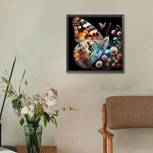 Load image into Gallery viewer, Diamond Painting - Full Round - Flower butterfly (30*30CM)