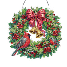 Load image into Gallery viewer, Acrylic Special Shape DIY Diamond Garland Pendant Kit Christmas Bow for Beginner