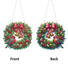 Load image into Gallery viewer, Acrylic Special Shape DIY Diamond Garland Pendant Kit Christmas Bow for Beginner