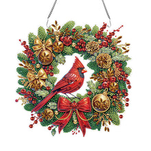 Load image into Gallery viewer, Acrylic Special Shape DIY Diamond Garland Pendant Kit Christmas Bow for Beginner