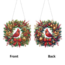 Load image into Gallery viewer, Acrylic Special Shape DIY Diamond Garland Pendant Kit Christmas Bow for Beginner