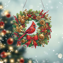 Load image into Gallery viewer, Acrylic Special Shape DIY Diamond Garland Pendant Kit Christmas Bow for Beginner