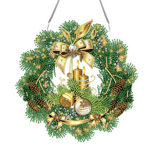 Load image into Gallery viewer, Acrylic Special Shape DIY Diamond Garland Pendant Kit Christmas Bow for Beginner