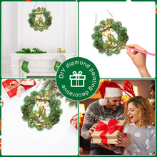 Load image into Gallery viewer, Acrylic Special Shape DIY Diamond Garland Pendant Kit Christmas Bow for Beginner