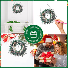 Load image into Gallery viewer, Acrylic Special Shape DIY Diamond Garland Pendant Kit Christmas Bow for Beginner