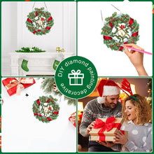 Load image into Gallery viewer, Acrylic Special Shape DIY Diamond Garland Pendant Kit Christmas Bow for Beginner