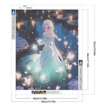 Load image into Gallery viewer, Diamond Painting - Full Round - Elsa in the water (40*50CM)