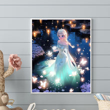 Load image into Gallery viewer, Diamond Painting - Full Round - Elsa in the water (40*50CM)