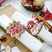 Load image into Gallery viewer, 2Pcs Butterfly Rhinestones Napkin Holder DIY Napkin Holder for Table Decorations