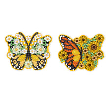 Load image into Gallery viewer, 2Pcs Butterfly Rhinestones Napkin Holder DIY Napkin Holder for Table Decorations