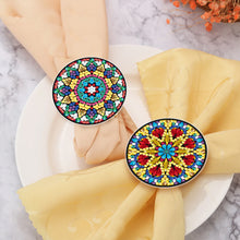 Load image into Gallery viewer, 2Pcs Butterfly Rhinestones Napkin Holder DIY Napkin Holder for Table Decorations