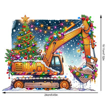 Load image into Gallery viewer, Acrylic Special Shape Christmas Animal Diamond Painting Ornaments for Art Crafts