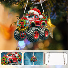 Load image into Gallery viewer, Acrylic Special Shape Christmas Animal Diamond Painting Ornaments for Art Crafts