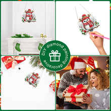 Load image into Gallery viewer, Acrylic Special Shape Christmas Animal Diamond Painting Ornaments for Art Crafts