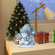 Load image into Gallery viewer, Christmas Table Top Diamond Painting Ornament Kits for Home Office Desktop Decor