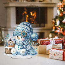 Load image into Gallery viewer, Christmas Table Top Diamond Painting Ornament Kits for Home Office Desktop Decor