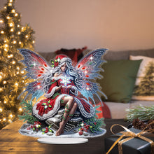 Load image into Gallery viewer, Christmas Table Top Diamond Painting Ornament Kits for Home Office Desktop Decor
