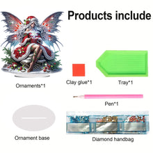 Load image into Gallery viewer, Christmas Table Top Diamond Painting Ornament Kits for Home Office Desktop Decor