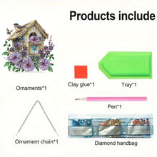 Load image into Gallery viewer, Acrylic Diamond Painting Hanging Pendant Rhinestone Diamond Art Window Pendants