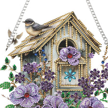 Load image into Gallery viewer, Acrylic Diamond Painting Hanging Pendant Rhinestone Diamond Art Window Pendants