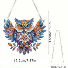 Load image into Gallery viewer, Acrylic Diamond Painting Hanging Pendant Rhinestone Diamond Art Window Pendants