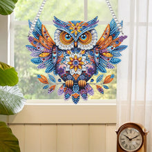 Load image into Gallery viewer, Acrylic Diamond Painting Hanging Pendant Rhinestone Diamond Art Window Pendants