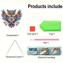 Load image into Gallery viewer, Acrylic Diamond Painting Hanging Pendant Rhinestone Diamond Art Window Pendants