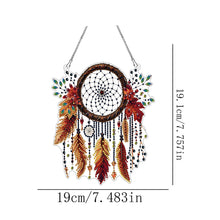 Load image into Gallery viewer, Acrylic Diamond Painting Hanging Pendant Rhinestone Diamond Art Window Pendants