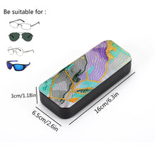 Load image into Gallery viewer, Cat Diamond Painting Eyeglasses Case 5D DIY Eyewear Organizer Case for Art Craft