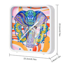 Load image into Gallery viewer, Christmas Special Shape DIY Crystal Diamond Clock Diamond Art Clock Pendants Kit