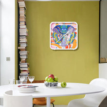 Load image into Gallery viewer, Christmas Special Shape DIY Crystal Diamond Clock Diamond Art Clock Pendants Kit