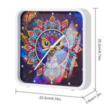 Load image into Gallery viewer, Christmas Special Shape DIY Crystal Diamond Clock Diamond Art Clock Pendants Kit