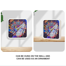 Load image into Gallery viewer, Christmas Special Shape DIY Crystal Diamond Clock Diamond Art Clock Pendants Kit
