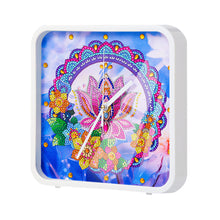 Load image into Gallery viewer, Christmas Special Shape DIY Crystal Diamond Clock Diamond Art Clock Pendants Kit