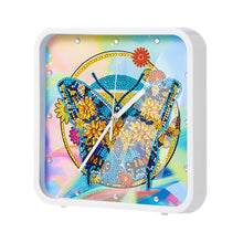 Load image into Gallery viewer, Christmas Special Shape DIY Crystal Diamond Clock Diamond Art Clock Pendants Kit