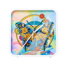 Load image into Gallery viewer, Christmas Special Shape DIY Crystal Diamond Clock Diamond Art Clock Pendants Kit
