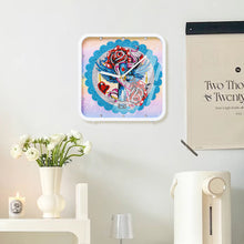 Load image into Gallery viewer, Christmas Special Shape DIY Crystal Diamond Clock Diamond Art Clock Pendants Kit