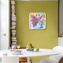 Load image into Gallery viewer, Christmas Special Shape DIY Crystal Diamond Clock Diamond Art Clock Pendants Kit