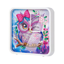 Load image into Gallery viewer, Christmas Special Shape DIY Crystal Diamond Clock Diamond Art Clock Pendants Kit