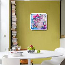 Load image into Gallery viewer, Christmas Special Shape DIY Crystal Diamond Clock Diamond Art Clock Pendants Kit