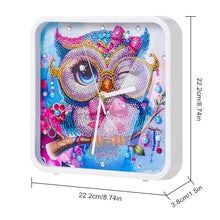 Load image into Gallery viewer, Christmas Special Shape DIY Crystal Diamond Clock Diamond Art Clock Pendants Kit