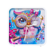 Load image into Gallery viewer, Christmas Special Shape DIY Crystal Diamond Clock Diamond Art Clock Pendants Kit